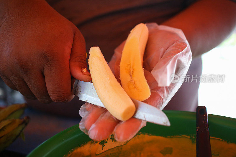 亚洲街头小吃(Pisang Goreng)